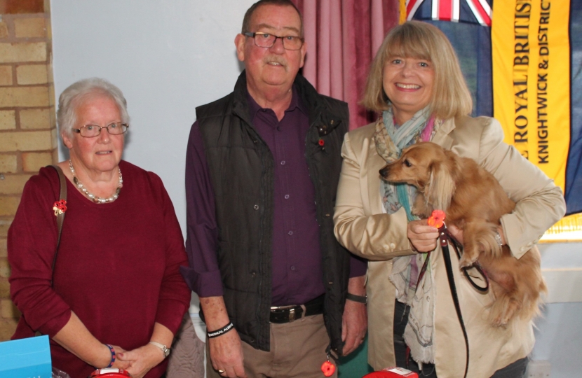Harriett Supports British Legion Poppy Appeal