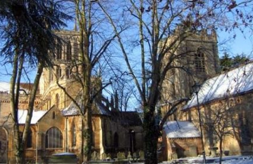 St Andrews and Pershore Abbey