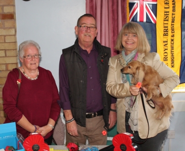 Harriett Supports British Legion Poppy Appeal