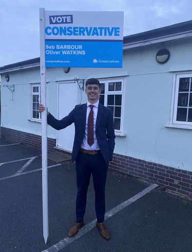 Seb stood as a District Council candidate in May 2023.